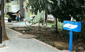 小区电动自行车便民充电站充电桩