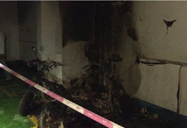 电动自行车充电火灾