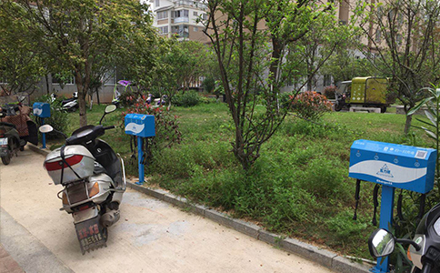 电瓶车共享充电桩